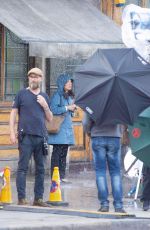 SANDRA OH on the Set of Killing Eve New Season in London 08/20/2019
