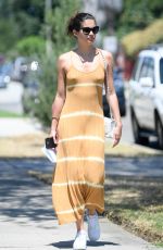 SARA SAMPAIO Rocks Trendy $4k White Chanel Classic Bag Out in Los Angeles 08/06/2019