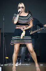 SARAH CONNOR Performs at Radio Brocken Stars for Free 2019 Festival 08/25/2019