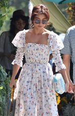 SARAH HYLAND Arrives at Private Event in Los Angeles 08/17/2019