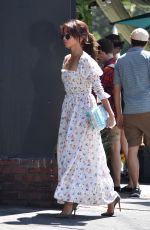 SARAH HYLAND Arrives at Private Event in Los Angeles 08/17/2019