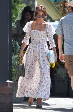 SARAH HYLAND Arrives at Private Event in Los Angeles 08/17/2019