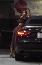 SARAH HYLAND at a Gas Station in Los Angeles 08/06/2019