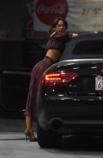 SARAH HYLAND at a Gas Station in Los Angeles 08/06/2019
