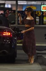 SARAH HYLAND at a Gas Station in Los Angeles 08/06/2019