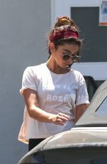 SARAH HYLAND at a Gym in Los Angeles 08/26/2019