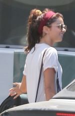 SARAH HYLAND at a Gym in Los Angeles 08/26/2019