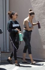 SARAH HYLAND Leaves a Gym in Los Angeles 08/11/2019