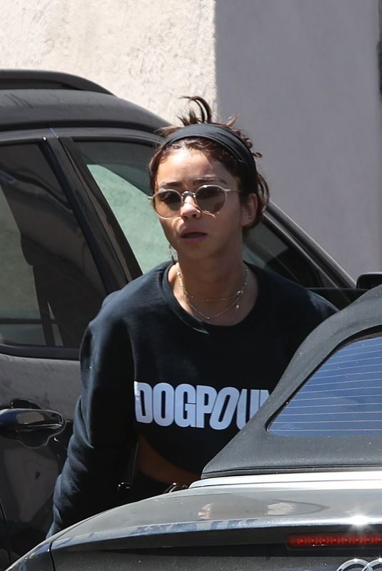 SARAH HYLAND Leaves a Gym in Los Angeles 08/11/2019