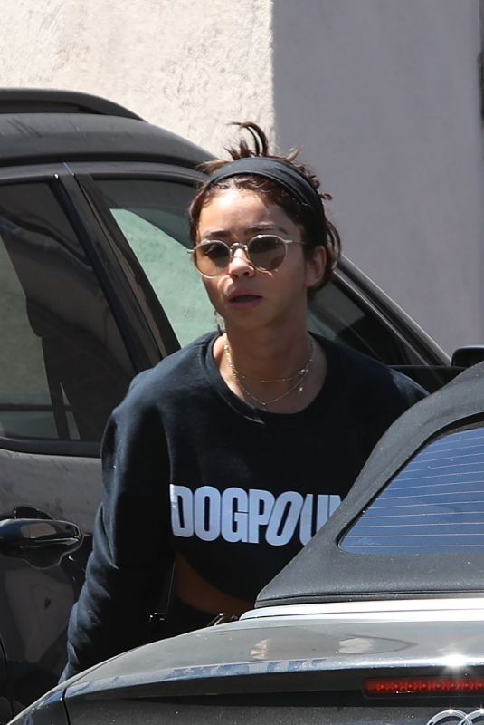 SARAH HYLAND Leaves a Gym in Los Angeles 08/11/2019