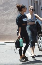 SARAH HYLAND Leaves a Gym in Los Angeles 08/11/2019