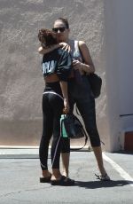 SARAH HYLAND Leaves a Gym in Los Angeles 08/11/2019