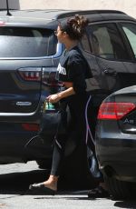 SARAH HYLAND Leaves a Gym in Los Angeles 08/11/2019