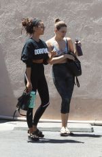 SARAH HYLAND Leaves a Gym in Los Angeles 08/11/2019