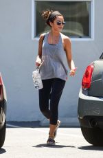 SARAH HYLAND Leaves a Gym in Studio City 08/05/2019