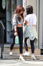SARAH HYLAND Leaves a Gym in Studio City 08/18/2019