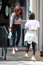 SARAH HYLAND Leaves a Gym in Studio City 08/18/2019