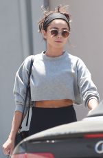SARAH HYLAND Leaves Pilates Class in Los Angeles 08/12/2019