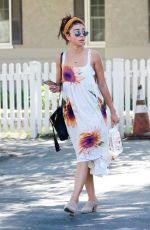 SARAH HYLAND Out for Lunch in Studio City 08/04/2019