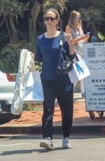 SARAH PAULSON Out Shopping on Melrose Place in Hollywood 08/07/2019