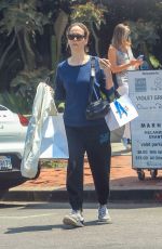 SARAH PAULSON Out Shopping on Melrose Place in Hollywood 08/07/2019