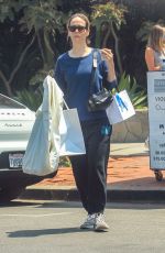 SARAH PAULSON Out Shopping on Melrose Place in Hollywood 08/07/2019