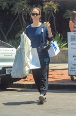 SARAH PAULSON Out Shopping on Melrose Place in Hollywood 08/07/2019