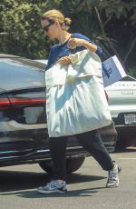 SARAH PAULSON Out Shopping on Melrose Place in Hollywood 08/07/2019