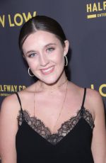 SAVANNAH STEHLIN at Low Low Premiere in Los Angeles 08/15/2019