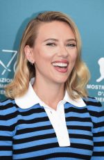 SCARLETT JOHANSSON at Marriage Story Photocall at 2019 Venice Film Festival 08/29/2019