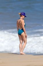 SCARLETT JOHANSSON in Swimsuit at a Beach in New York 08/11/2019