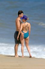 SCARLETT JOHANSSON in Swimsuit at a Beach in New York 08/11/2019