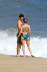 SCARLETT JOHANSSON in Swimsuit at a Beach in New York 08/11/2019