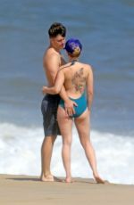 SCARLETT JOHANSSON in Swimsuit at a Beach in New York 08/11/2019