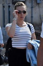 SCARLETT JOHANSSON Out and About in Venice 08/30/2019