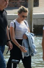 SCARLETT JOHANSSON Out and About in Venice 08/30/2019