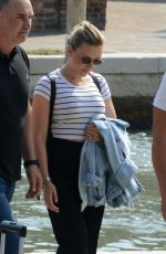 SCARLETT JOHANSSON Out and About in Venice 08/30/2019