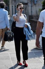 SCARLETT JOHANSSON Out and About in Venice 08/30/2019
