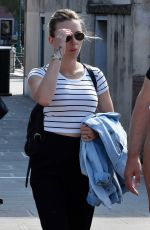 SCARLETT JOHANSSON Out and About in Venice 08/30/2019