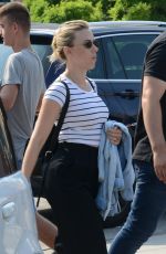 SCARLETT JOHANSSON Out and About in Venice 08/30/2019