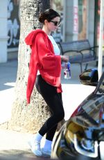 SELENA GOMEZ Leaves a Gym in Los Angeles 08/29/2019