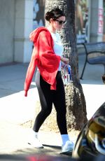 SELENA GOMEZ Leaves a Gym in Los Angeles 08/29/2019