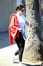 SELENA GOMEZ Leaves a Gym in Los Angeles 08/29/2019