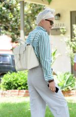SELMA BLAIR and David Price Out in Studio City 08/07/2019