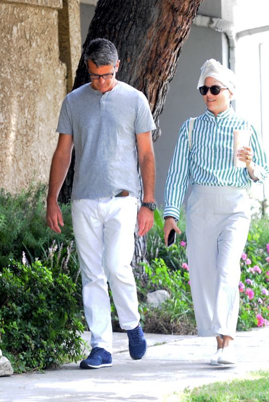 SELMA BLAIR and David Price Out in Studio City 08/07/2019