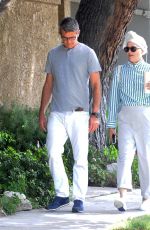 SELMA BLAIR and David Price Out in Studio City 08/07/2019