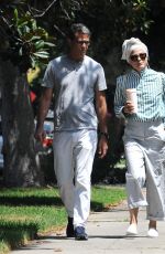 SELMA BLAIR and David Price Out in Studio City 08/07/2019