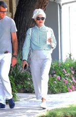 SELMA BLAIR and David Price Out in Studio City 08/07/2019