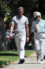 SELMA BLAIR and David Price Out in Studio City 08/07/2019