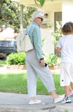 SELMA BLAIR and David Price Out in Studio City 08/07/2019
